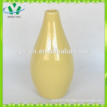 YSv0117-10 Gelbe keramische Vase für Geschenke